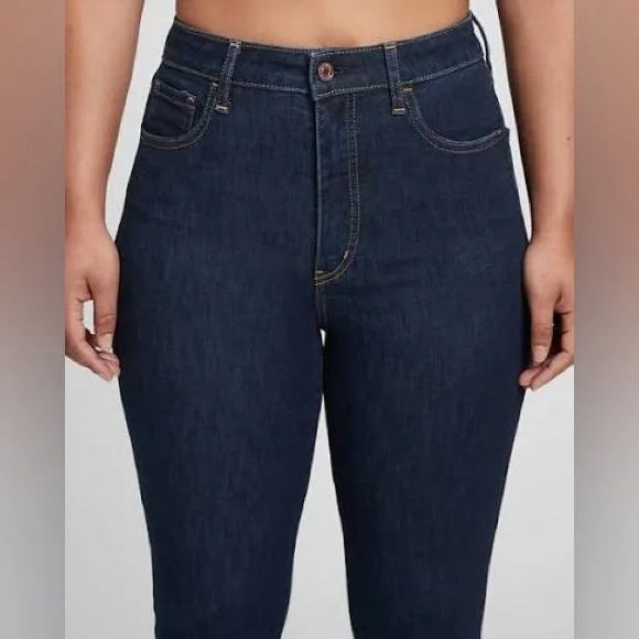 Gap Sky High Universal Jegging in Size 8 (Dark Indigo) - Picture 2 of 8